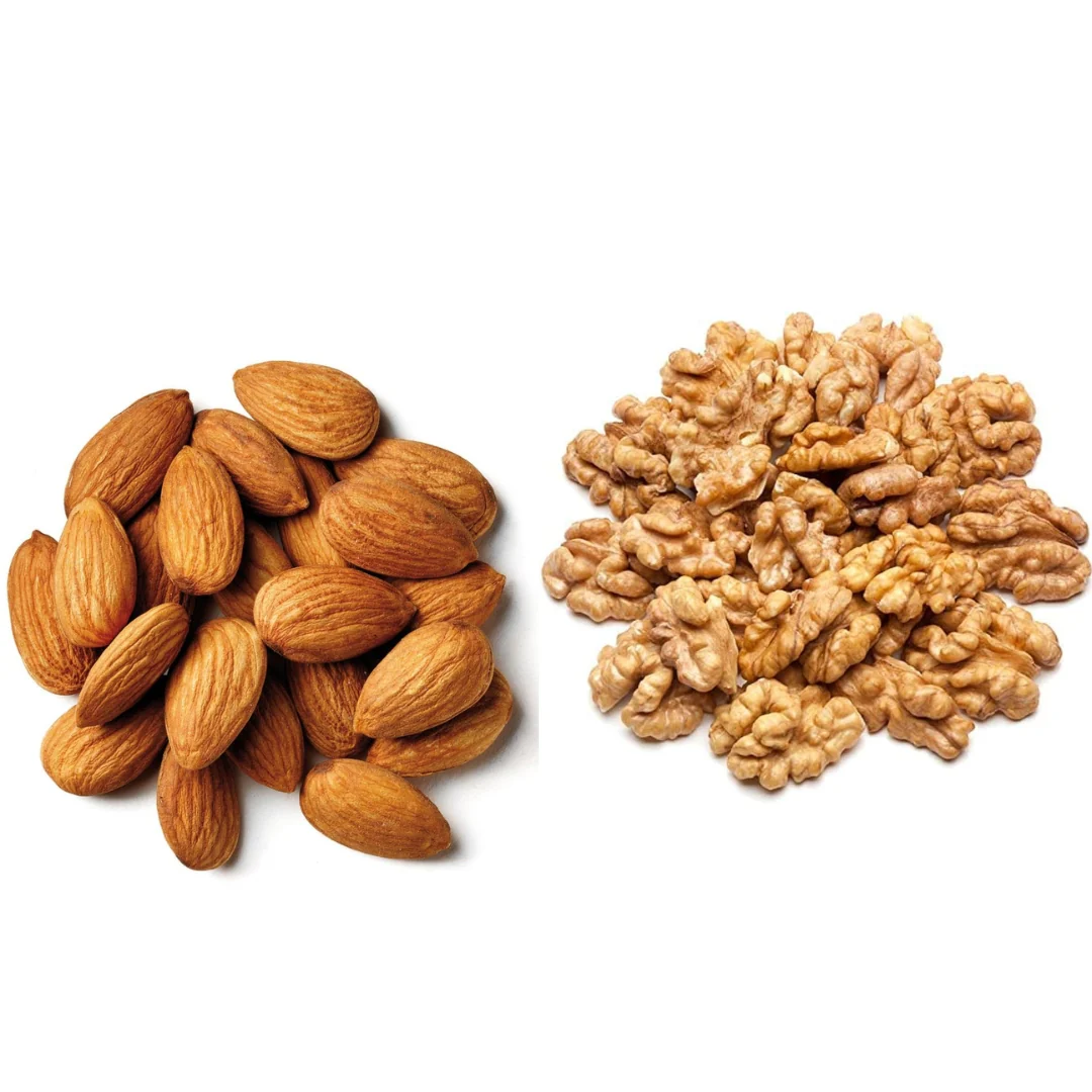 Buy Combo Pack of Kashmiri Oil Rich Almonds 250g and Walnuts 1 kg. - Image 3