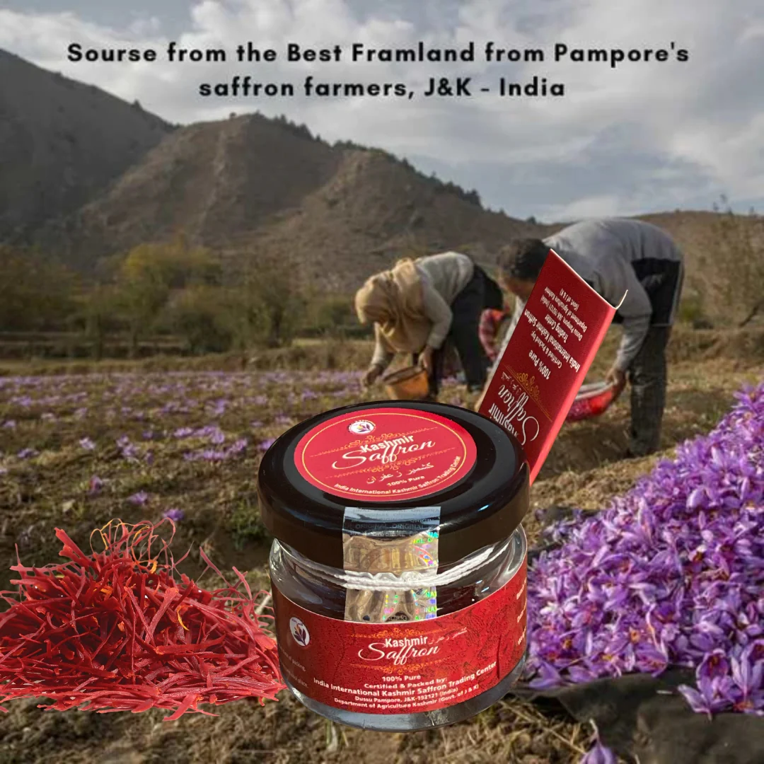 Premium GI Tagged Kashmiri Saffron - Pure Mongra Kesar 1 Gram - Image 4