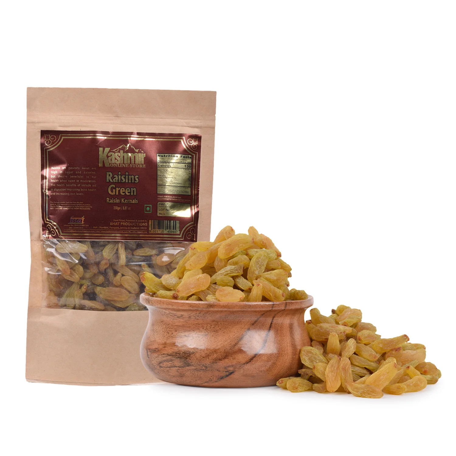 Buy Pure Golden Raisins (Kishmish) – FSSAI Approved - Image 5