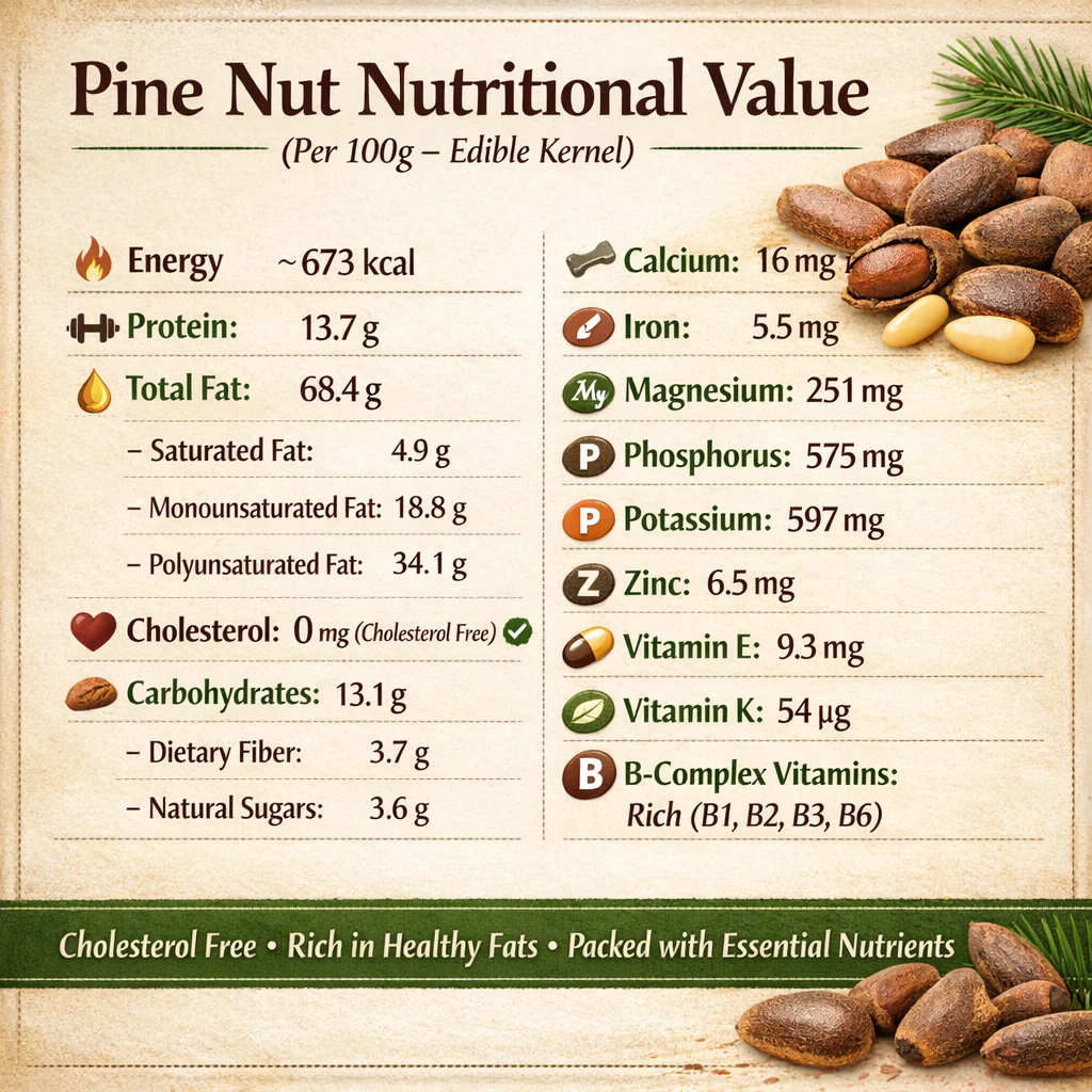 Buy Pine Nuts With Shell (Chilgoza)| A Nutritional Superfood - Image 4