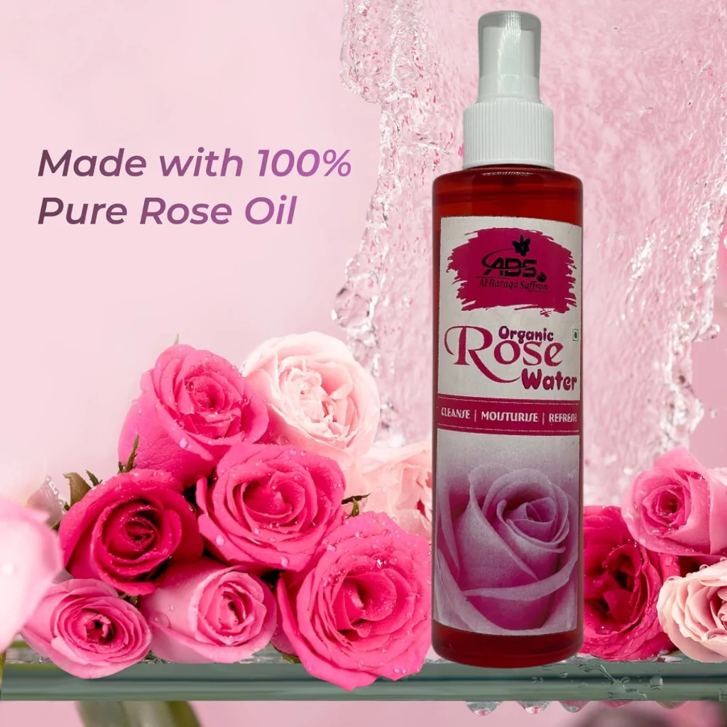 Pure Rosewater for Face India - Natural Rose Toner by Kashmir Online Store - Image 5