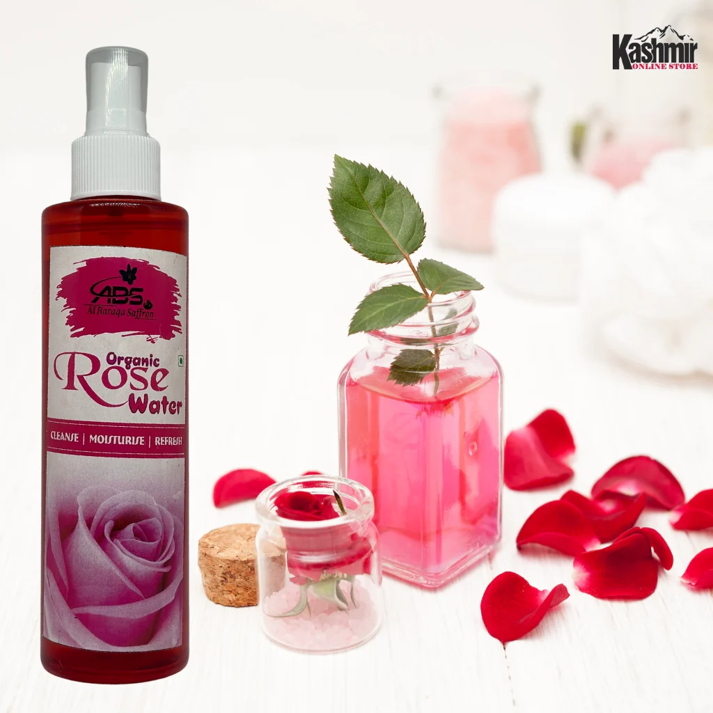 Pure Rosewater for Face India - Natural Rose Toner by Kashmir Online Store - Image 6