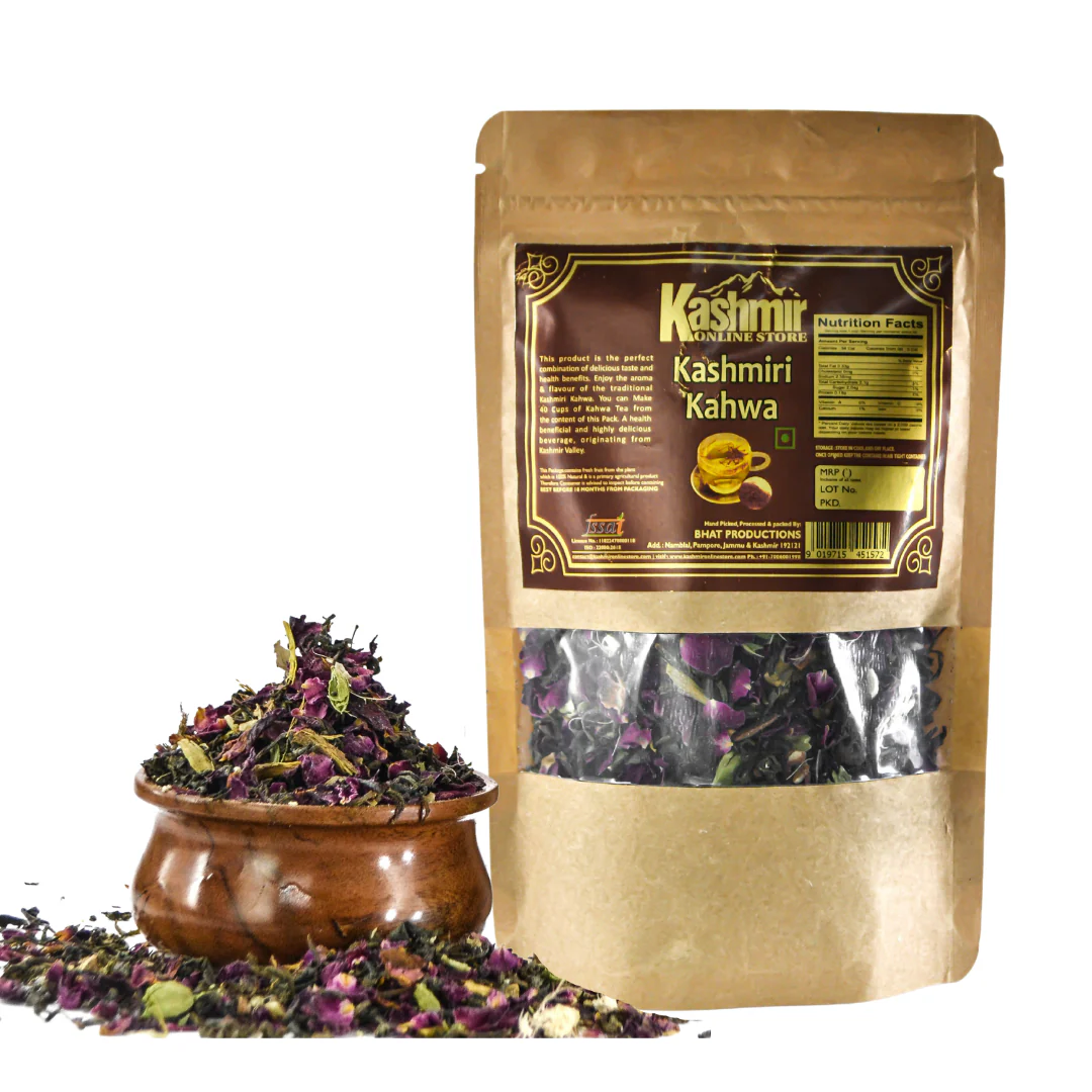 Buy Natural & Original Kashmiri Kahwa Tea -100gm - Image 7