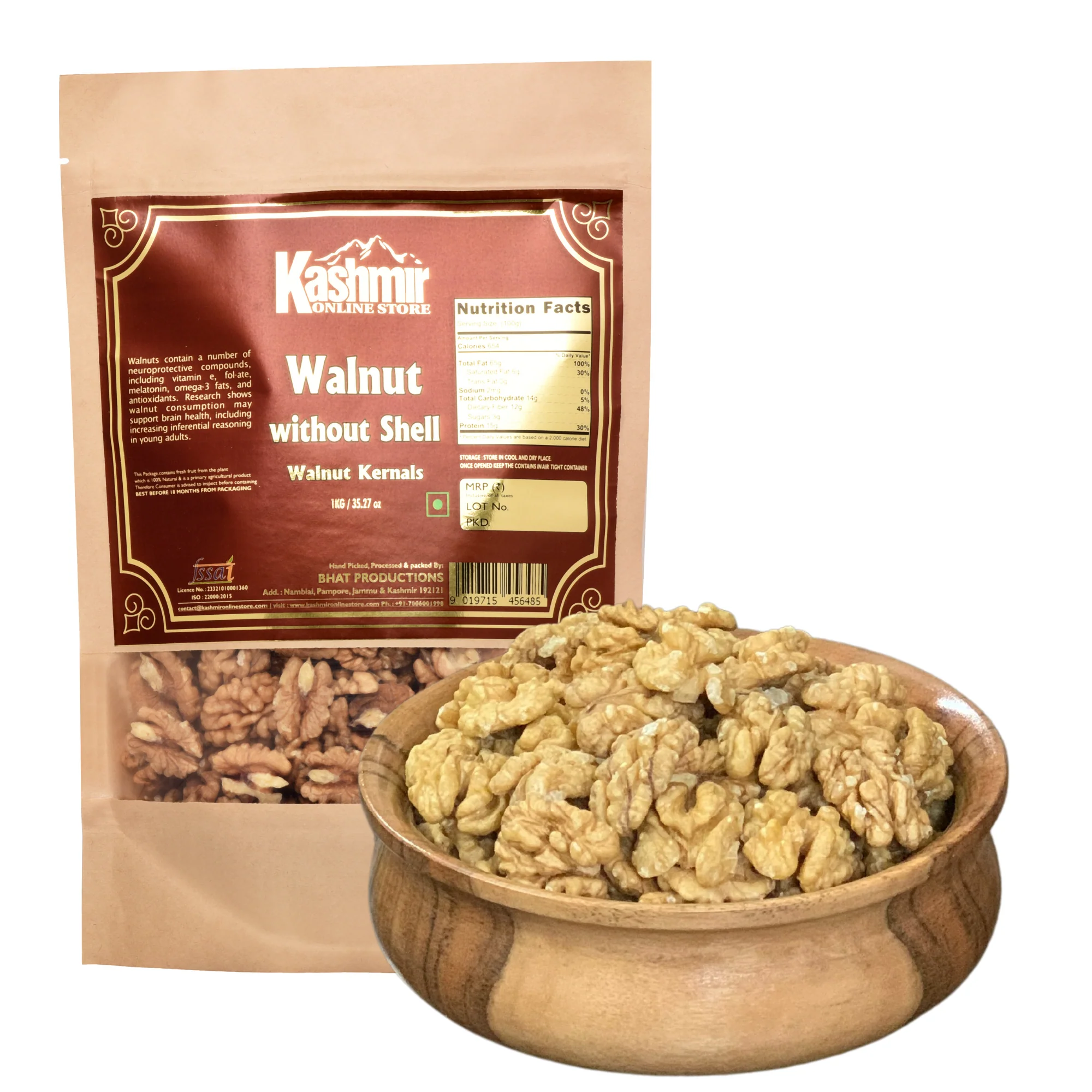 Buy Kashmiri Walnuts Without Shell |Premium Quality Walnuts - Image 5