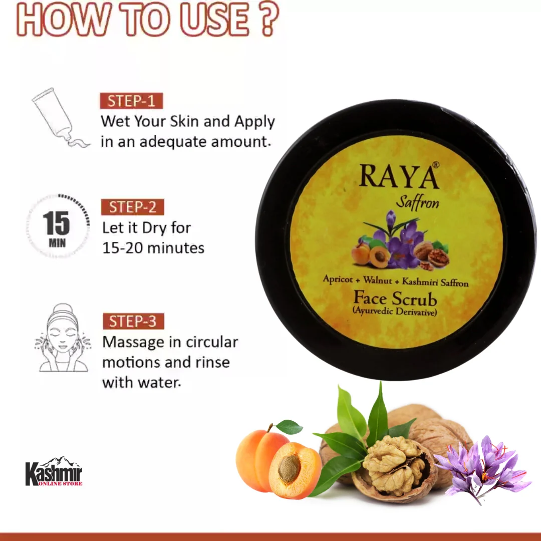 Natural Walnut Face & Body Scrub – Gentle Exfoliator for Oily Skin - Image 3